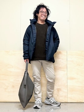 「THE SHOP TK （ザ ショップ ティーケー ）のアイテム（その他アウター）」を使った、THE SHOP TK officialさん（メンズ・162cm）の冬コーディネート