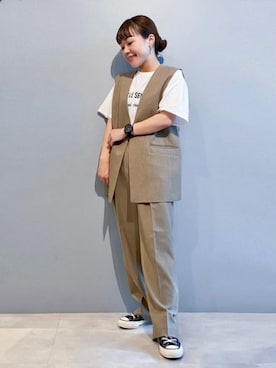 THE SHOP TK officialさん(レディース・153cm)の秋コーディネート