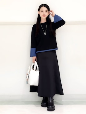 「シンプル・ベーシック」｜「アイテム（財布/小物）」を使った、THE SHOP TK officialさん（レディース・150cm）の秋コーディネート