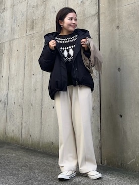 THE SHOP TK officialさん（レディース・154cm）の冬コーディネート