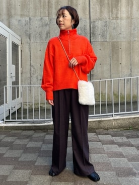 THE SHOP TK officialさん（レディース・158cm）の冬コーディネート