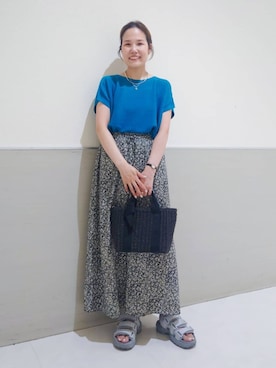 THE SHOP TK officialさん（レディース・155cm）の夏コーディネート