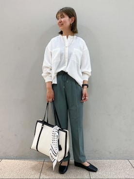 「春物」｜「アイテム（財布/小物）」を使った、THE SHOP TK officialさん（レディース・156cm）の春コーディネート
