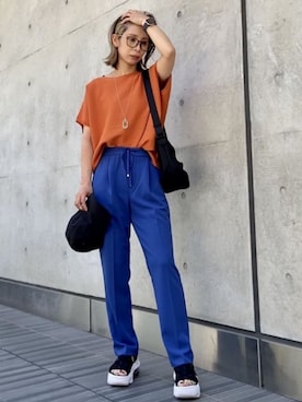 THE SHOP TK officialさん（レディース・156cm）の夏コーディネート