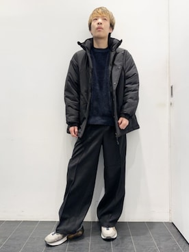 「シンプル・ベーシック」｜「アイテム（その他アウター）」を使った、THE SHOP TK officialさん（メンズ・174cm）の秋コーディネート