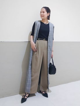 THE SHOP TK officialさん（レディース・155cm）の秋コーディネート
