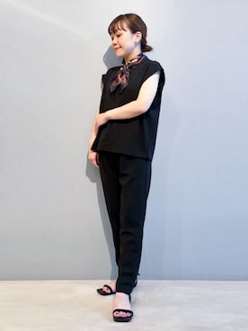 「デイリーカジュアル」｜「アイテム（財布/小物）」を使った、THE SHOP TK officialさん（レディース・153cm）の夏コーディネート