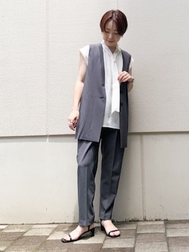 THE SHOP TK officialさん（レディース・158cm）の夏コーディネート