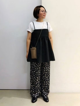 「デイリーカジュアル」｜「アイテム（アンサンブル）」を使った、THE SHOP TK officialさん（レディース・157cm）の夏コーディネート