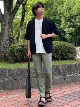 THE SHOP TK officialさん（メンズ・173cm）の夏コーディネート