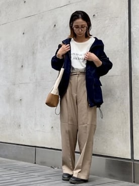 THE SHOP TK officialさん（レディース・156cm）の秋コーディネート