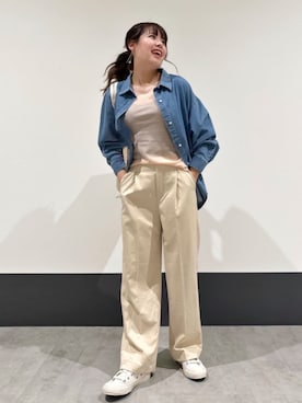 「アウトドア（キャンプ）」｜THE SHOP TK officialさん（レディース・156cm）の春コーディネート