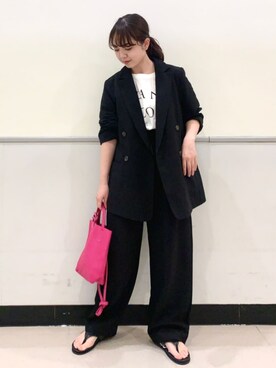 「シック」｜「アイテム（ジャケット/アウター）」を使った、THE SHOP TK officialさん（レディース・150cm）の春コーディネート
