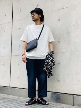 THE SHOP TK officialさん（メンズ・183cm）の夏コーディネート