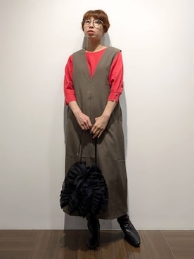 THE SHOP TK officialさん（レディース・160cm）の秋コーディネート