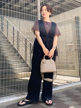 THE SHOP TK officialさん（レディース・158cm）の夏コーディネート