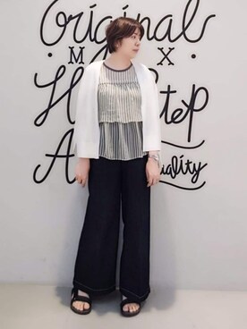 THE SHOP TK officialさん（レディース・160cm）の夏コーディネート