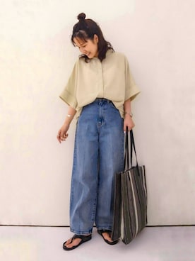 「着回しコーディネート」｜THE SHOP TK officialさん（レディース・155cm）の夏コーディネート