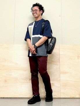 THE SHOP TK officialさん（メンズ・162cm）の夏コーディネート