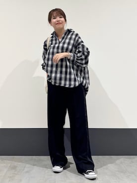 「アウトドア（キャンプ）」｜THE SHOP TK officialさん（レディース・156cm）の秋コーディネート