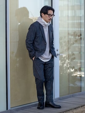 THE SHOP TK officialさん(メンズ・170cm)の冬コーディネート