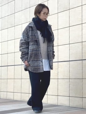 THE SHOP TK officialさん（レディース・156cm）の秋コーディネート