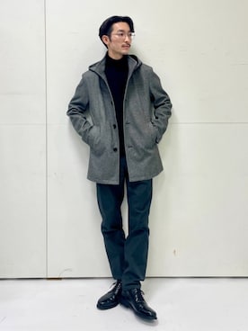 「シンプル・ベーシック」｜「アイテム（ブルゾン）」を使った、THE SHOP TK officialさん（メンズ・174cm）の秋コーディネート