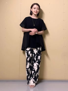 「シンプル・ベーシック」｜「アイテム（チュニック）」を使った、THE SHOP TK officialさん（レディース・150cm）の夏コーディネート