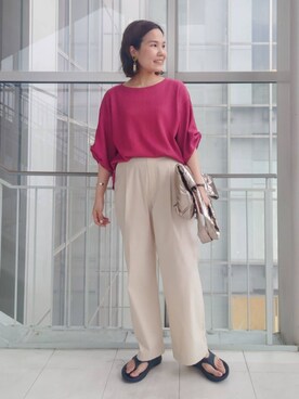 THE SHOP TK officialさん(レディース・155cm)の夏コーディネート