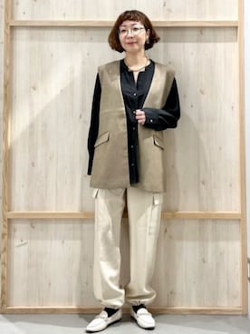 THE SHOP TK officialさん(レディース・158cm)の秋コーディネート