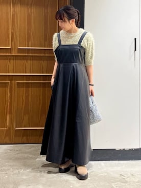 「レディース」｜「アイテム（ワンピース/ドレス）」を使った、THE SHOP TK officialさん（レディース・152cm）の秋コーディネート