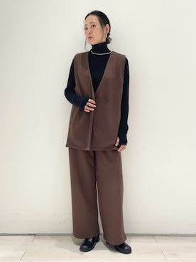 THE SHOP TK officialさん（レディース・160cm）の秋コーディネート