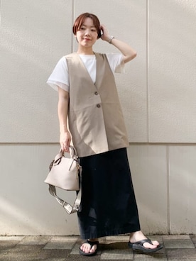 THE SHOP TK officialさん（レディース・158cm）の夏コーディネート