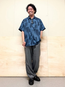 THE SHOP TK officialさん（メンズ・162cm）の夏コーディネート