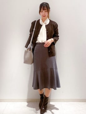 ゆりなさん(レディース・167cm)の秋コーディネート