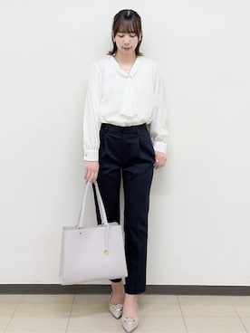 「index（インデックス）のアイテム（バッグ）」を使った、ゆりなさん（レディース・167cm）の春コーディネート