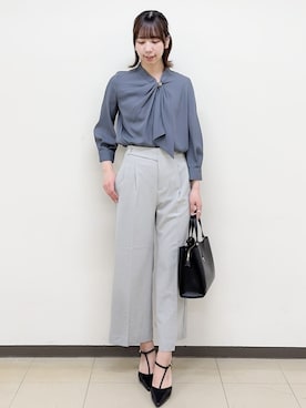 「index（インデックス）のアイテム（バッグ）」を使った、ゆりなさん（レディース・167cm）の春コーディネート