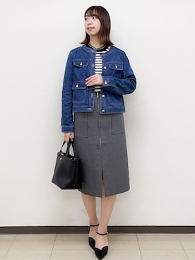 ゆりなさん（レディース・167cm）の春コーディネート