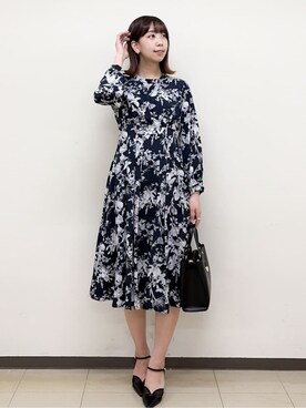 「index（インデックス）のアイテム（バッグ）」を使った、ゆりなさん（レディース・167cm）の春コーディネート