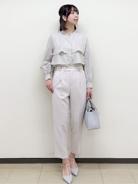「index（インデックス）のアイテム（バッグ）」を使った、ゆりなさん（レディース・167cm）の冬コーディネート