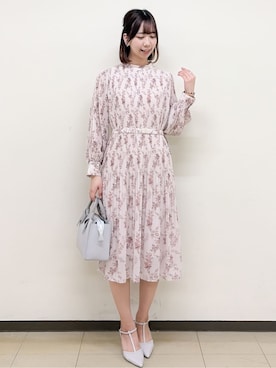 「index（インデックス）のアイテム（バッグ）」を使った、ゆりなさん（レディース・167cm）の春コーディネート