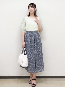 ゆりなさん(レディース・167cm)の春コーディネート
