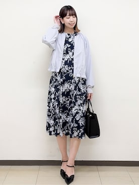 「index（インデックス）のアイテム（バッグ）」を使った、ゆりなさん（レディース・167cm）の春コーディネート