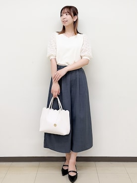 「index（インデックス）のアイテム」を使った、ゆりなさん（レディース・167cm）の夏コーディネート