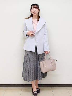 「index（インデックス）のアイテム」を使った、ゆりなさん（レディース・167cm）の秋コーディネート