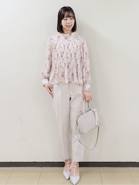 「index（インデックス）のアイテム（バッグ）」を使った、ゆりなさん（レディース・167cm）の冬コーディネート