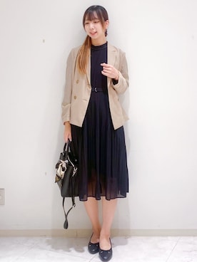 ゆりなさん(レディース・167cm)の秋コーディネート
