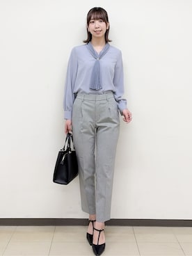 「index（インデックス）のアイテム（バッグ）」を使った、ゆりなさん（レディース・167cm）の春コーディネート