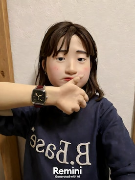 「BROKEN BASE（ブロークンベース）のアイテム（トップス）」を使った、aa実 さん（レディース・150cm）の秋コーディネート