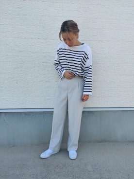 こなつさん（レディース・156cm）の秋コーディネート